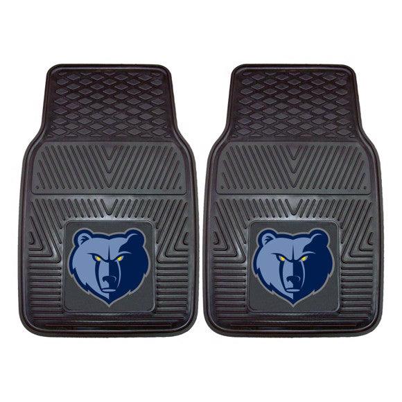 Memphis Grizzlies 2pk Heavy Duty Vinyl Car Mat Set - Military Republic