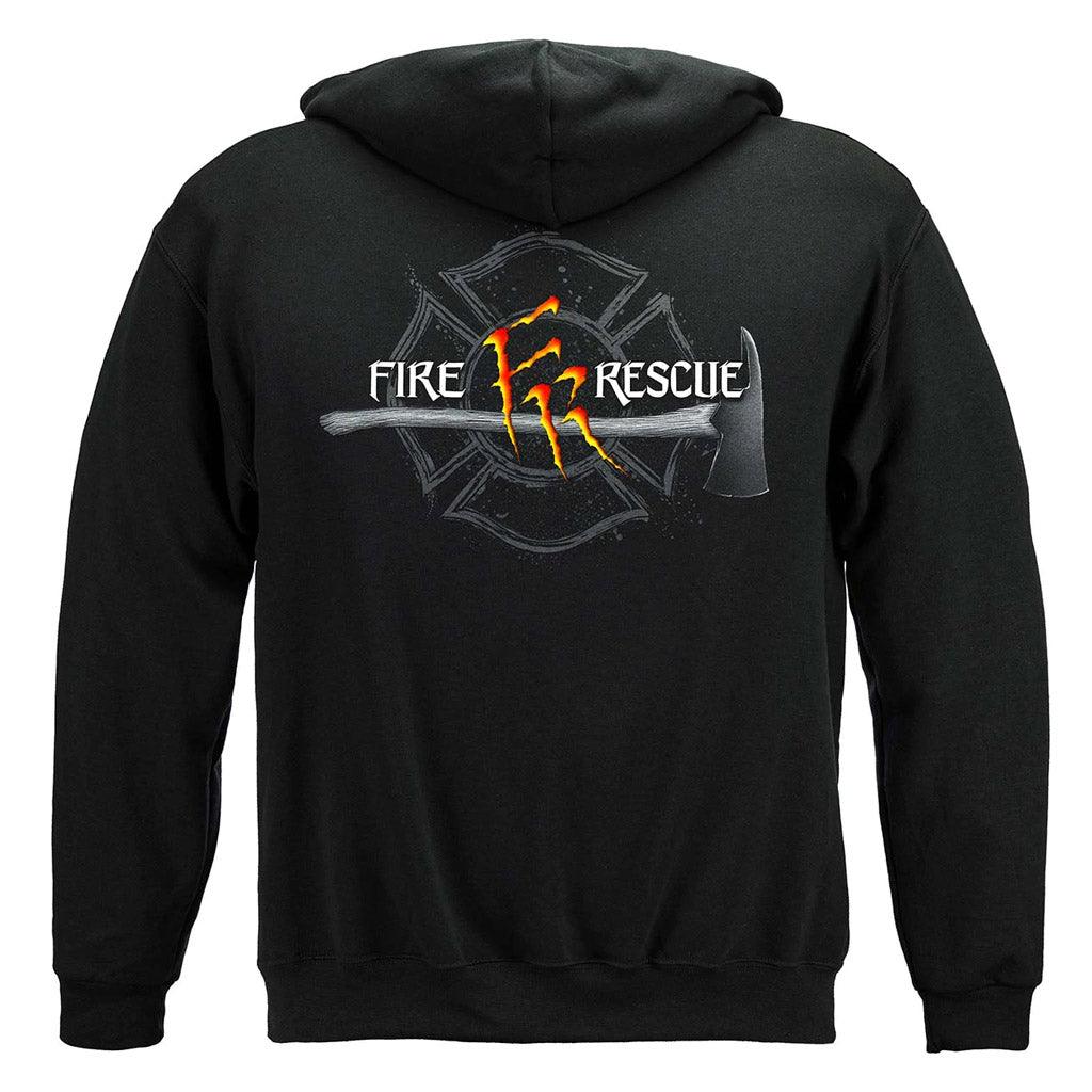 United States Monster Claws Fire Rescue Premium Long Sleeve - Military Republic