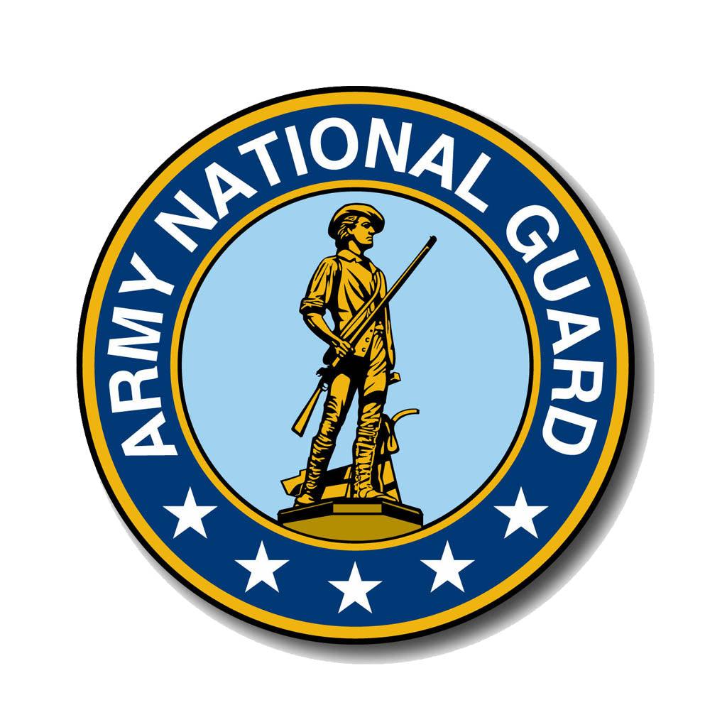 United States Army National Guard Seal Car Door Magnet (11.5") - Military Republic