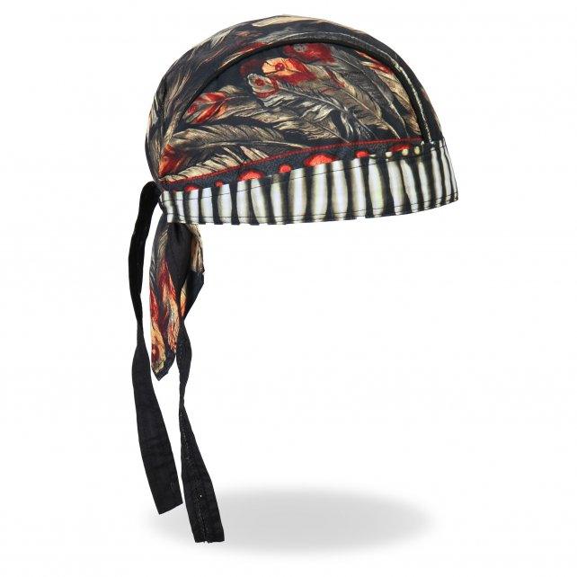 Native American Headdress Premium Head Wrap - Military Republic