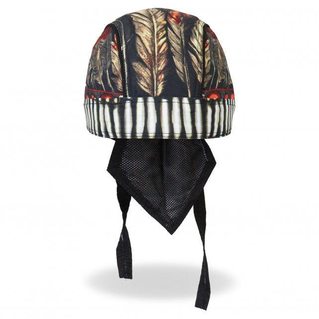Native American Headdress Premium Head Wrap - Military Republic