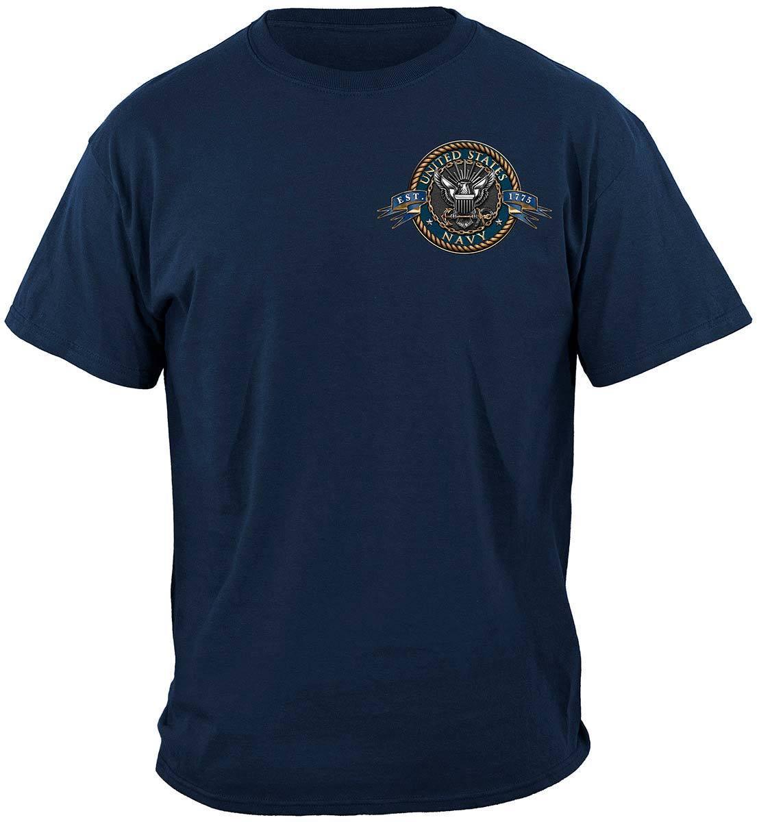 US Navy Badge The Sea Is Ours Hoodie - Military Republic