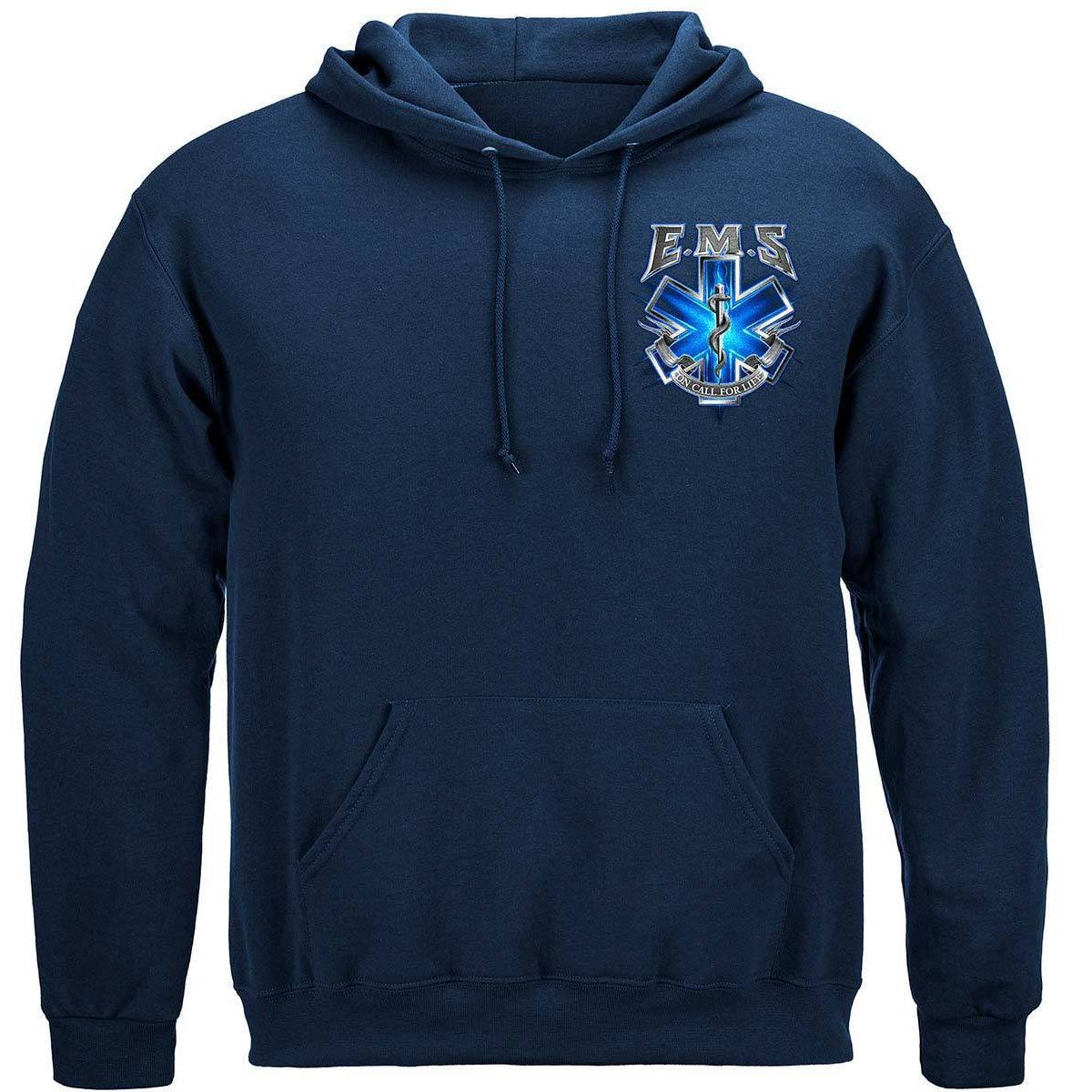 On Call For Life EMS Navy Long Sleeve - Military Republic