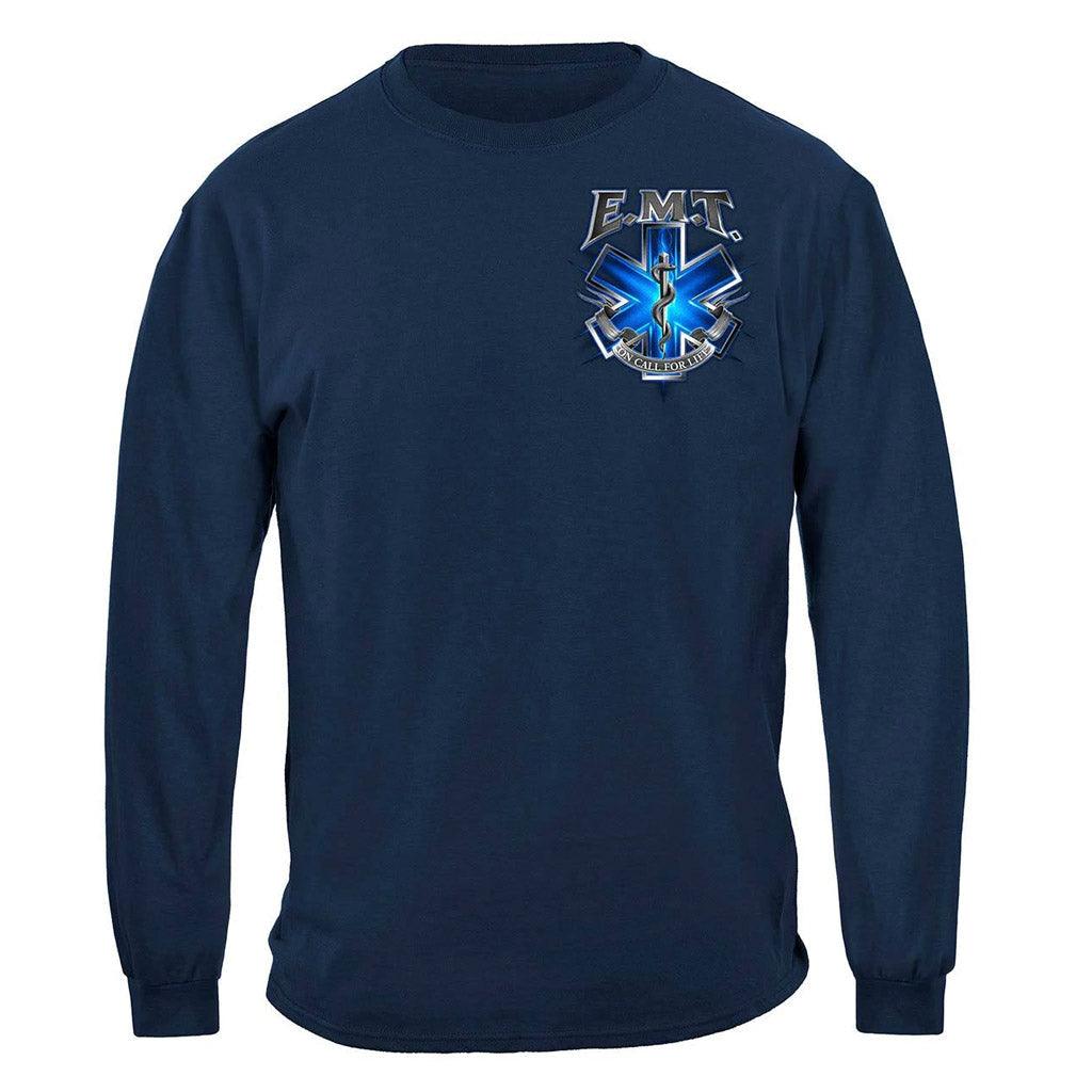 United States On Call For Life EMT Premium Hoodie - Military Republic