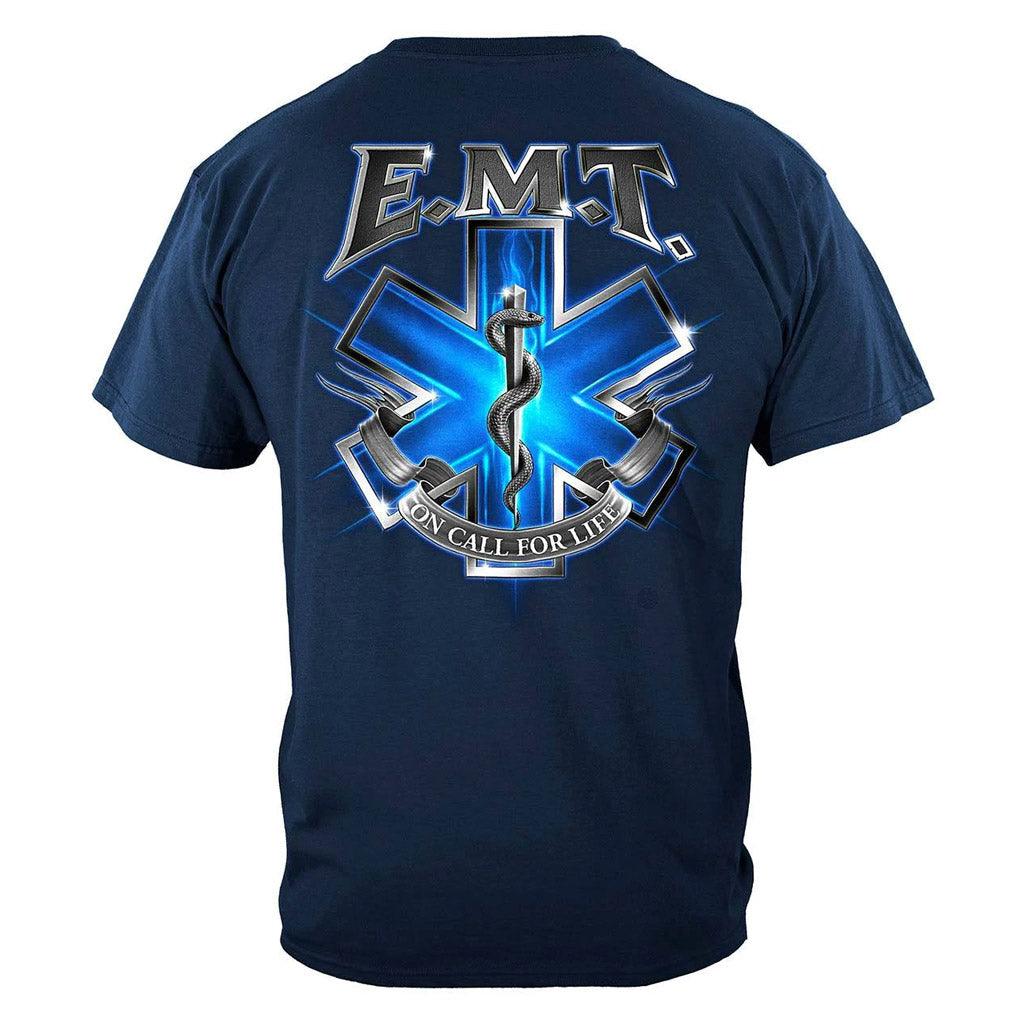 United States On Call For Life EMT Premium Hoodie - Military Republic