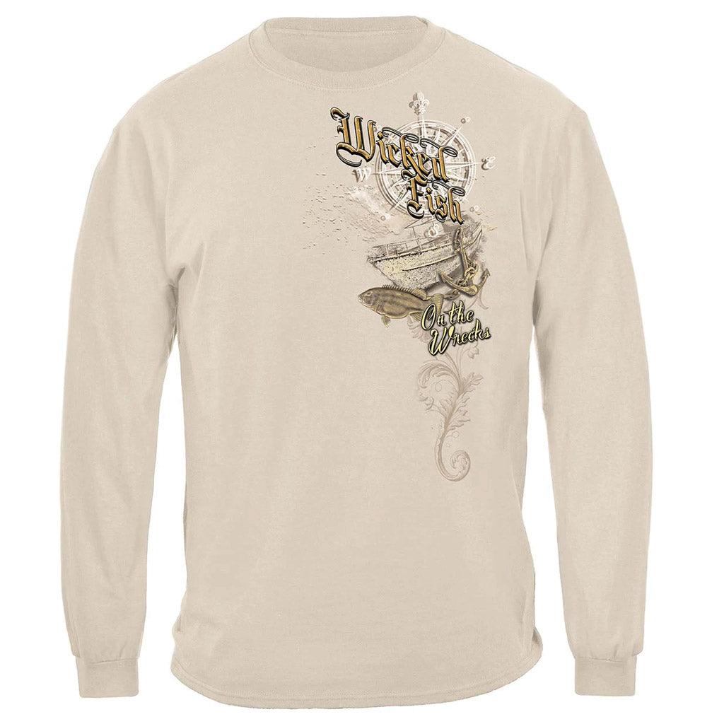 United States On The Wrecks Premium Long Sleeve - Military Republic