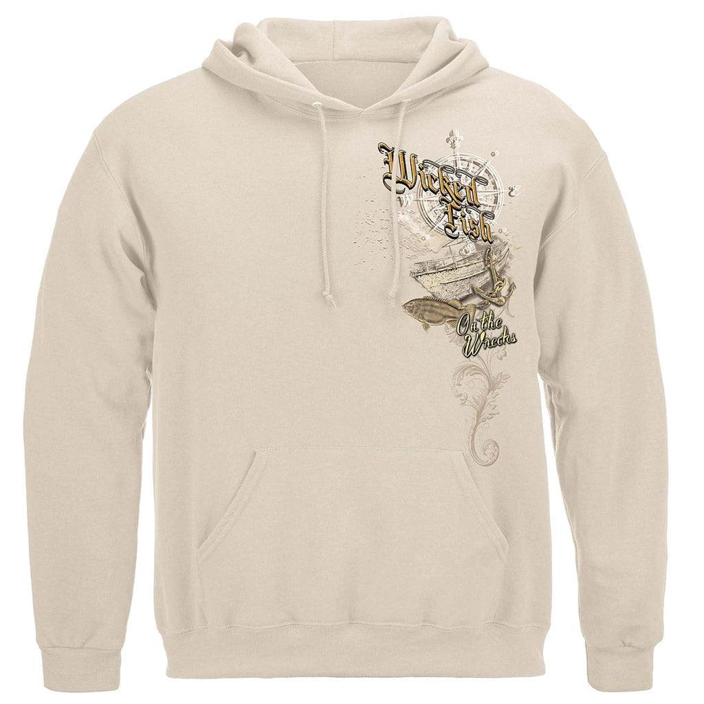 United States On The Wrecks Premium Hoodie - Military Republic