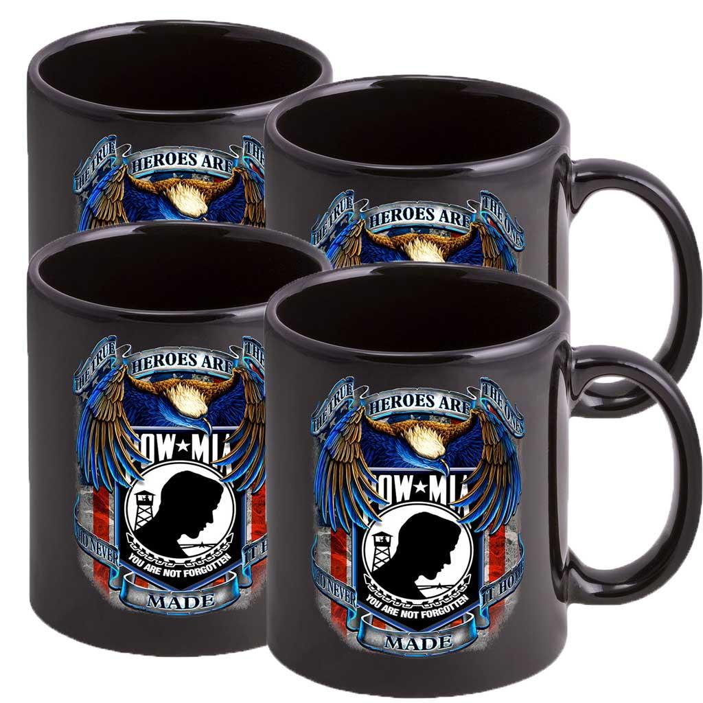 POW True Heroes Stoneware Mug Set - Military Republic