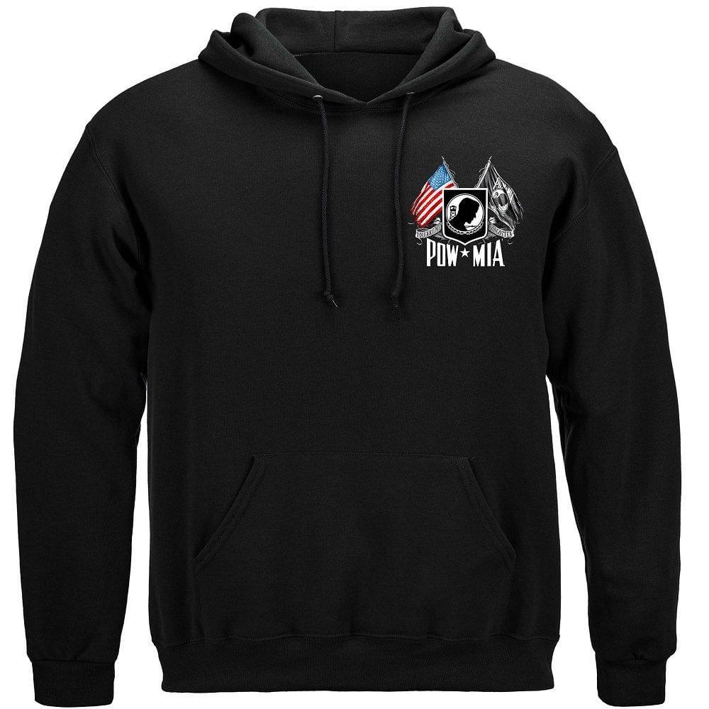 POW MIA Double Flag Hoodie - Military Republic