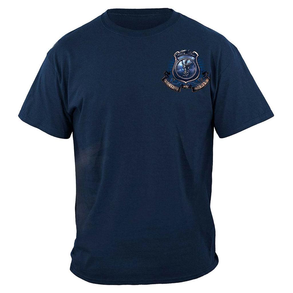 United States Police Coat of Arms Premium Hoodie - Military Republic