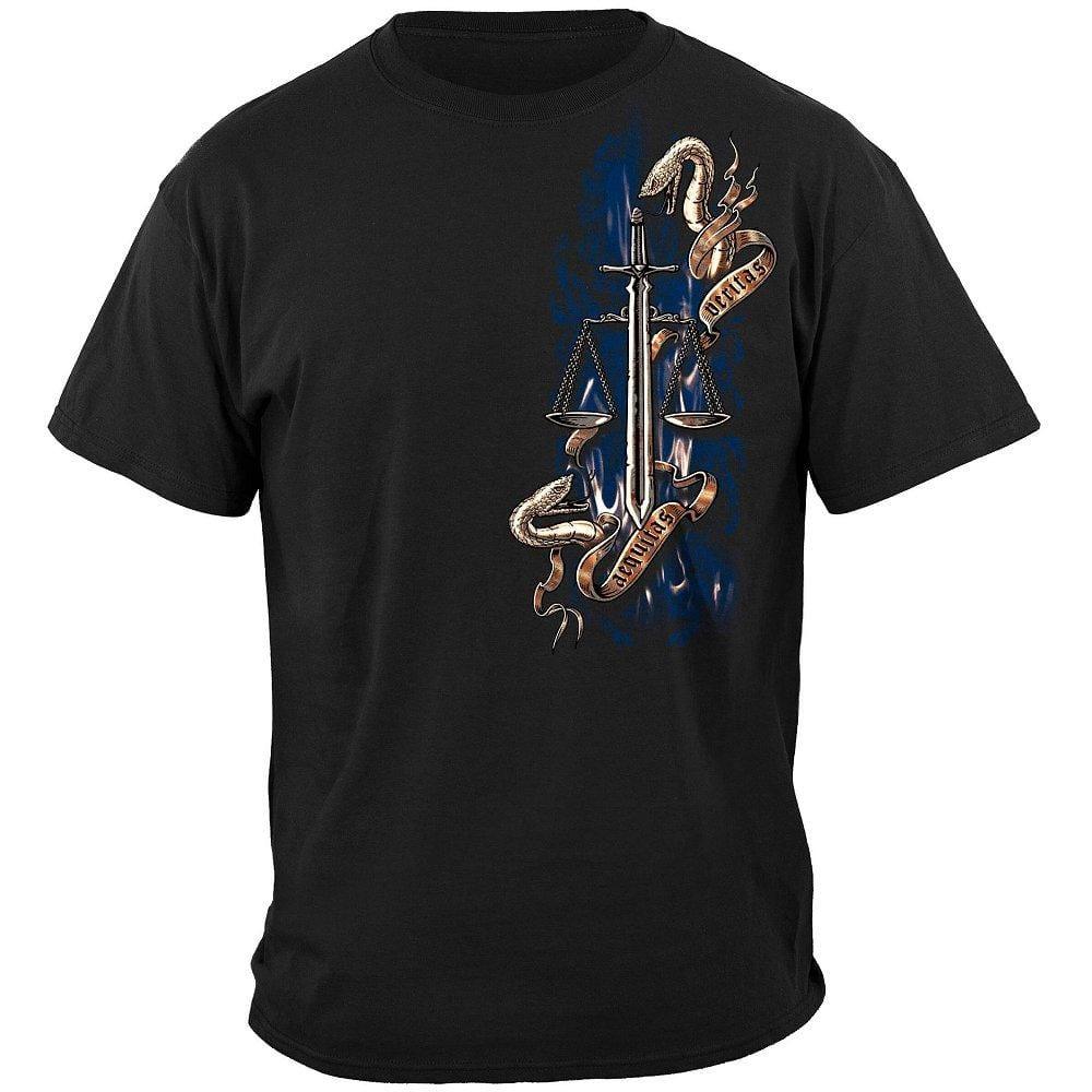 Police Protect And Serve T-Shirt - Military Republic