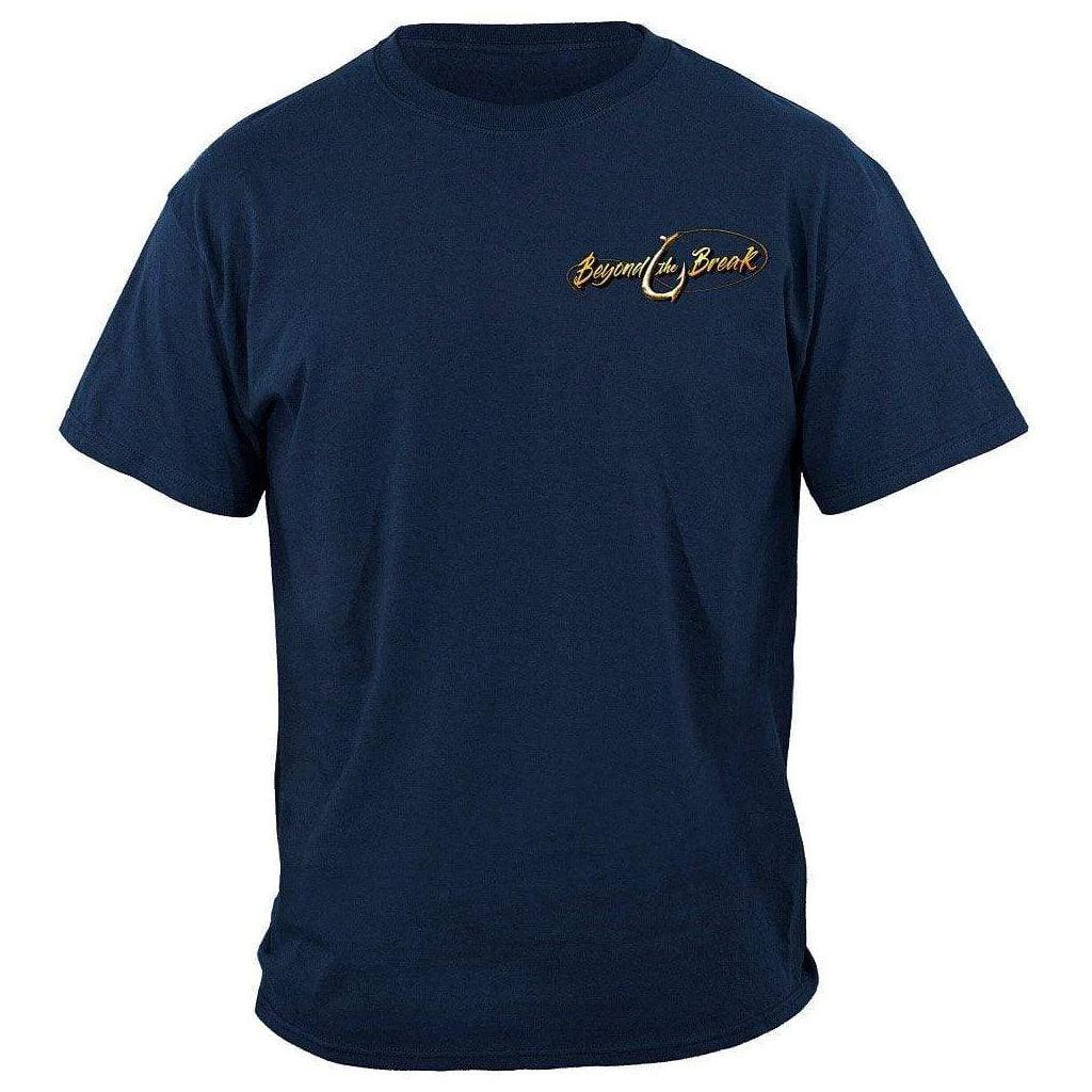 United States Sail Fish Baller Off Shore Fishing Premium T-Shirt - Military Republic