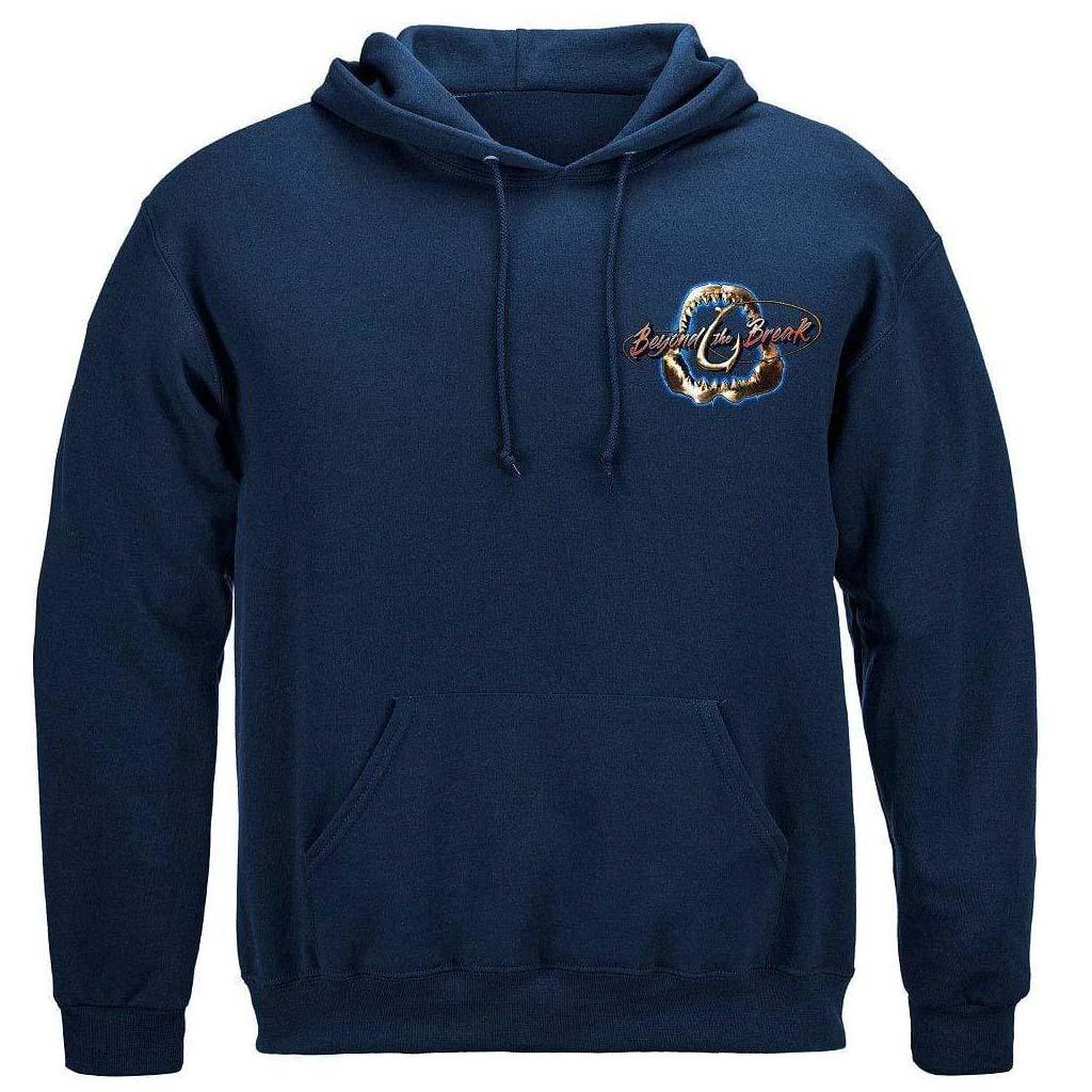 United States Shark Off Shore Fishing Premium Hoodie - Military Republic