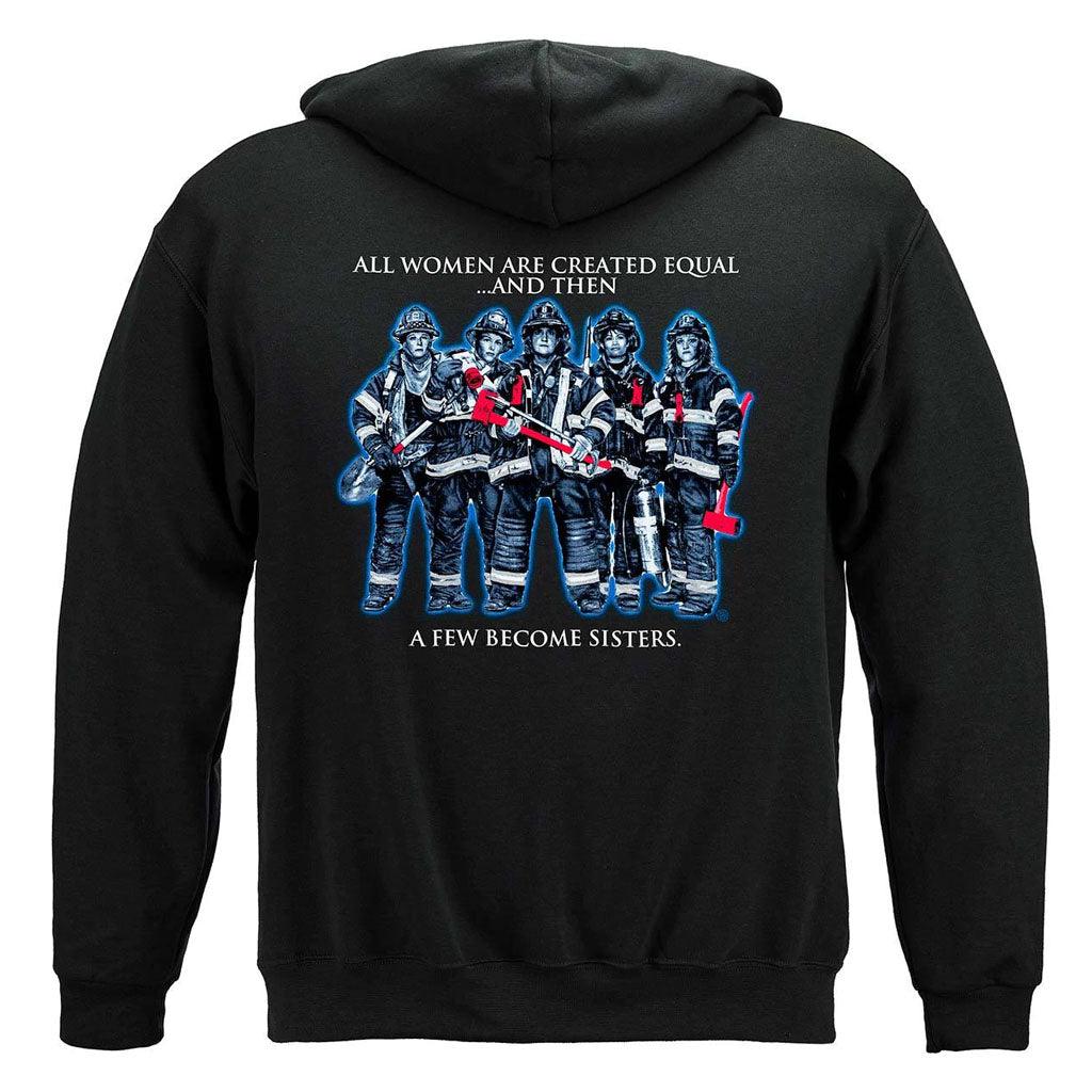 United States Sisterhood Firefighter Premium Long Sleeve - Military Republic