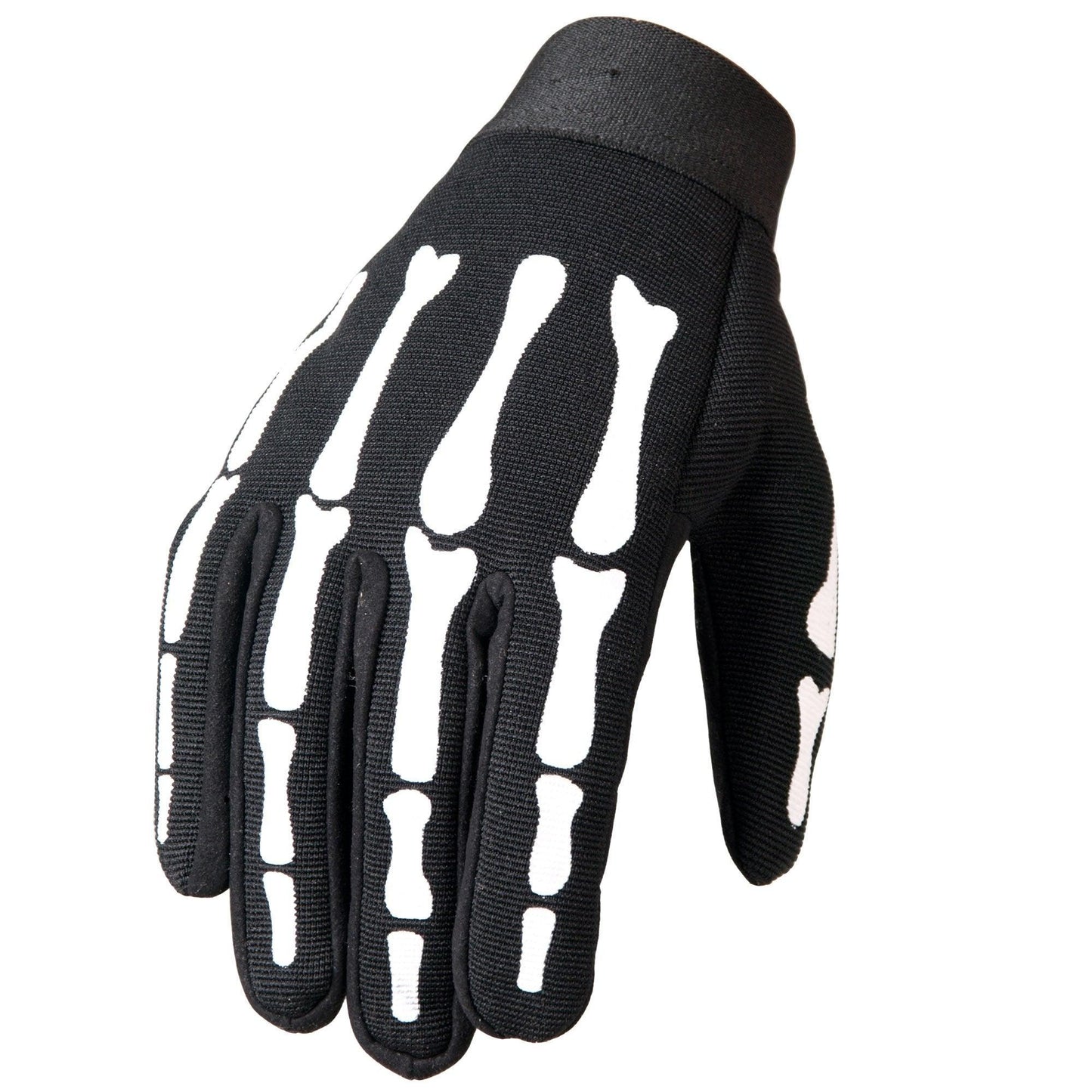 Skeleton Mechanics Motorcycle Gloves - Military Republic