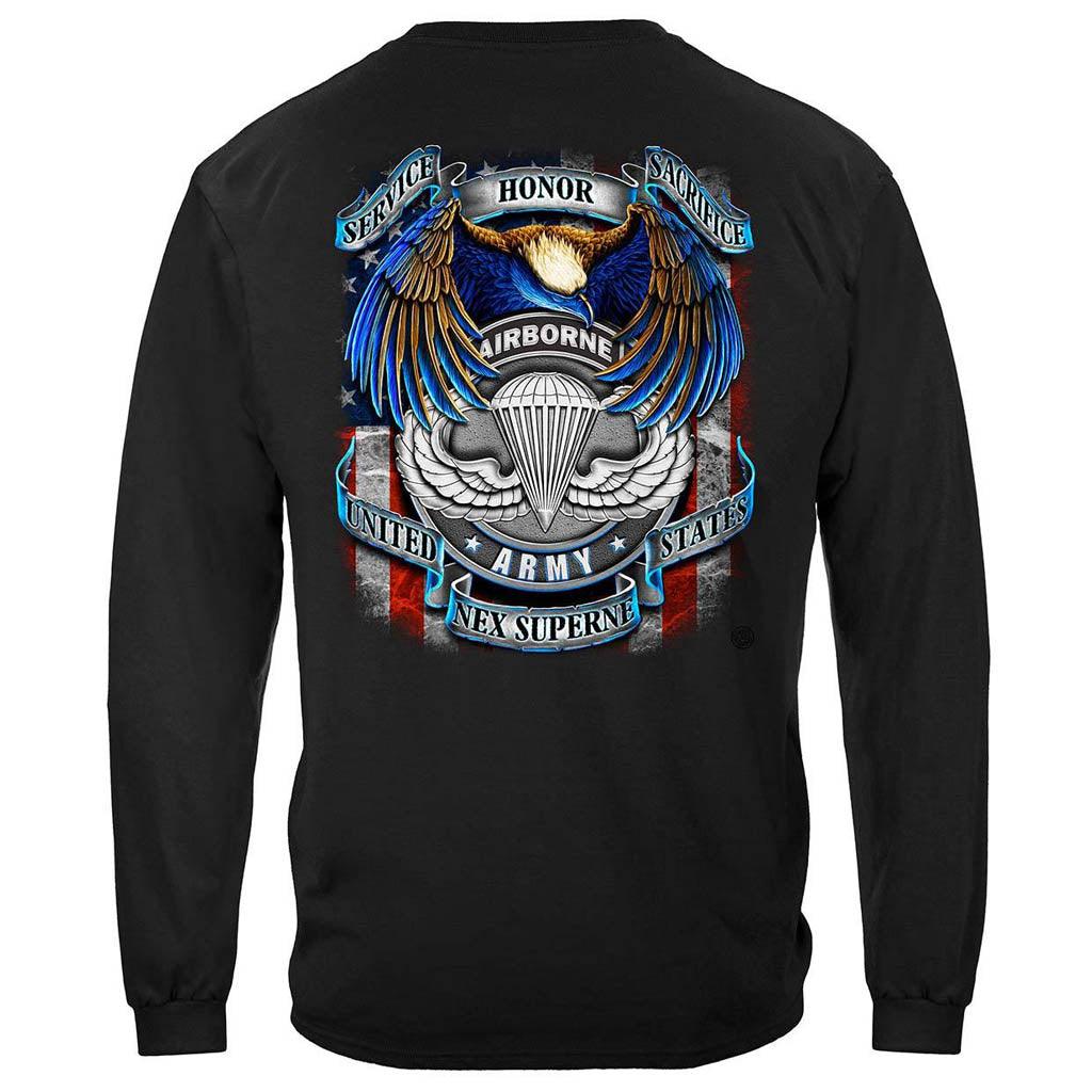 True Heroes Air Borne Premium Hoodie - Military Republic