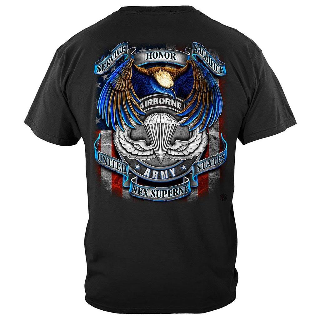 True Heroes Air Borne Premium Hoodie - Military Republic