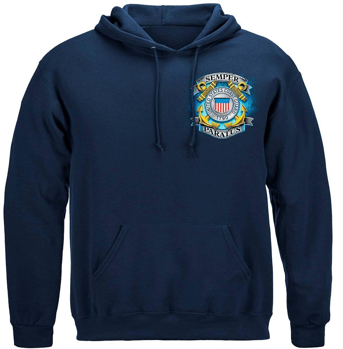 True Heroes Coast Guard Premium Hoodie - Military Republic