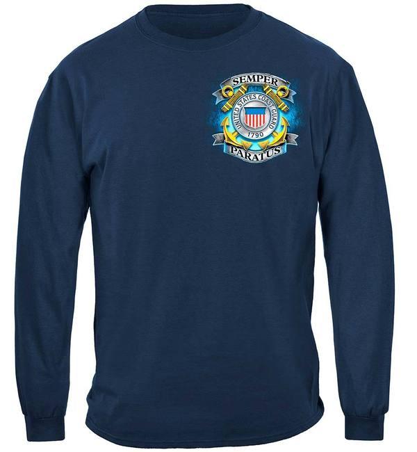 True Heroes Coast Guard Premium Hoodie - Military Republic