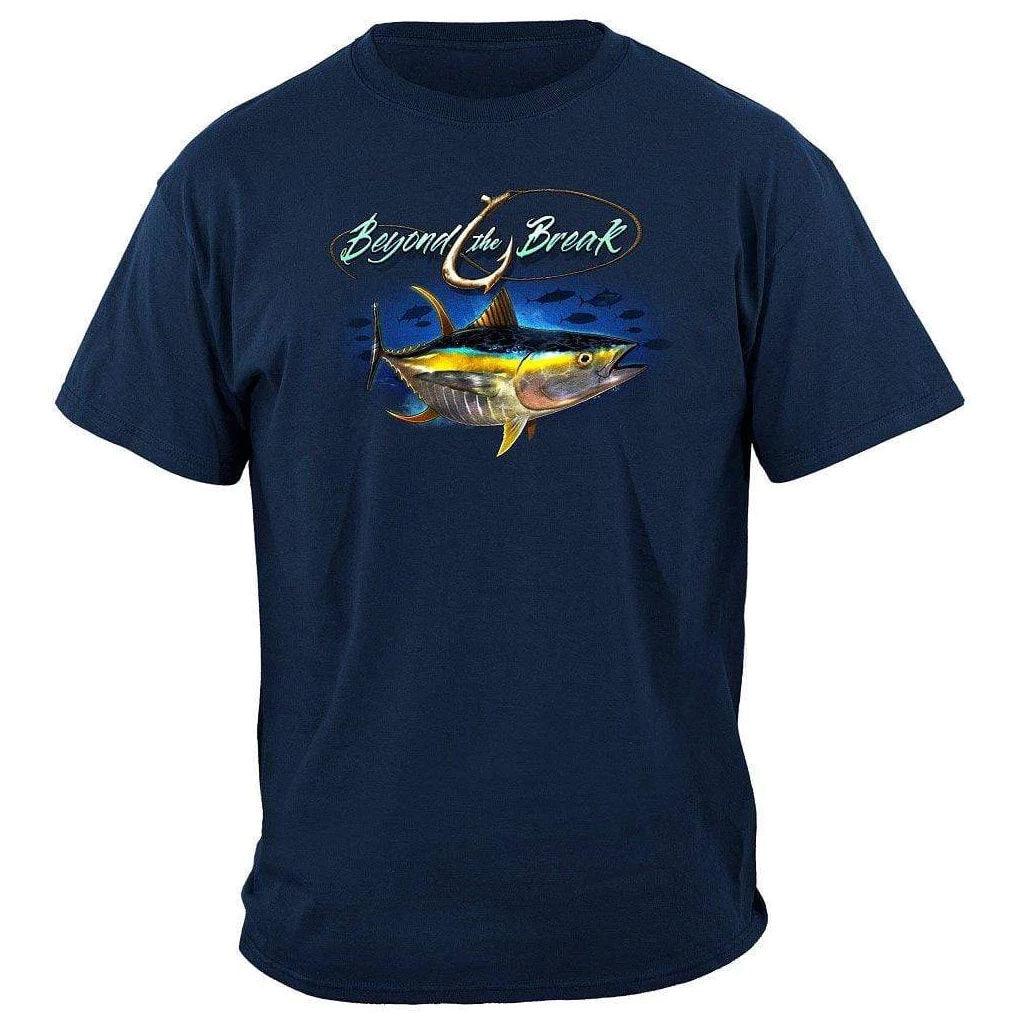 United States Tuna Time Off Shore Fishing Premium Long Sleeve - Military Republic