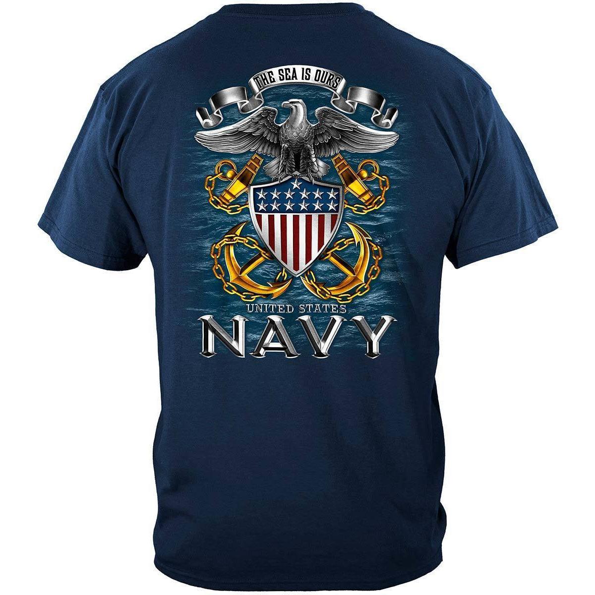 U.S. Navy The Seas is Ours T-Shirt - Military Republic