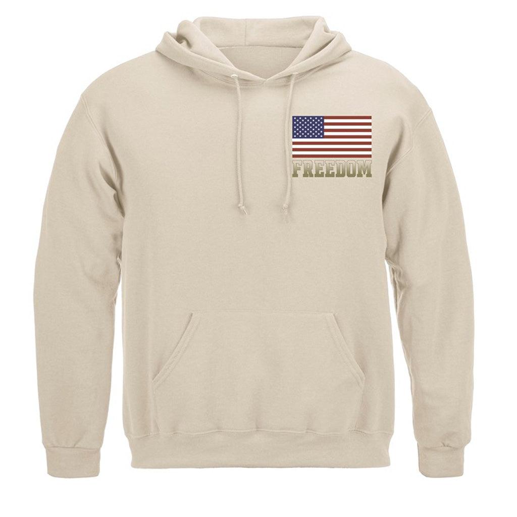 US Veteran Freedom Full Battle Rattle Hoodie - Military Republic