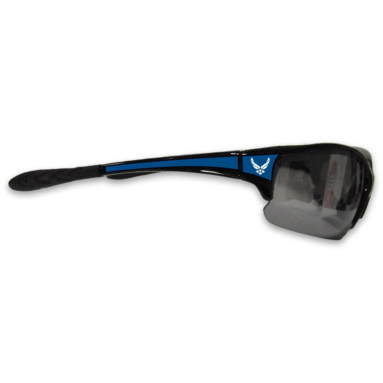 U.S. Air Force Black Sports Rimless Sunglasses - Military Republic