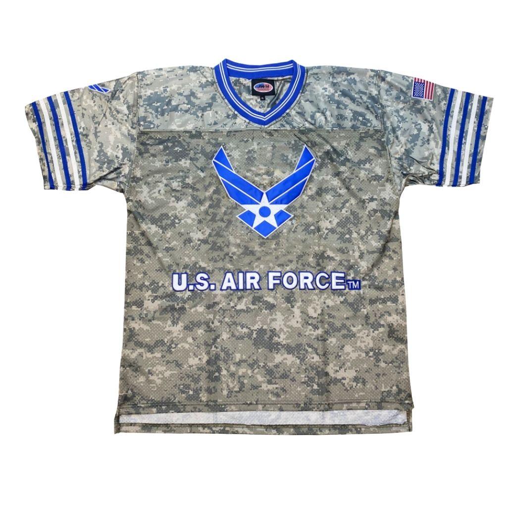 U.S. Air Force Camo Football Jersey - Military Republic