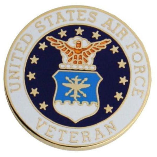 US Air force Veteran Lapel Pin - Military Republic