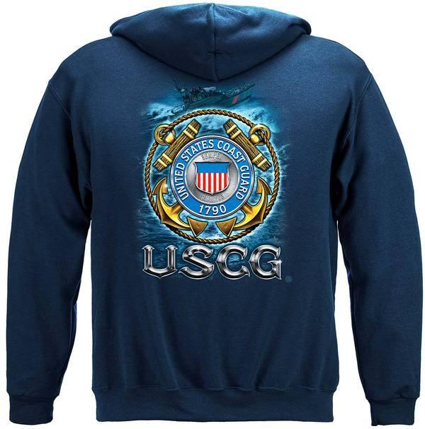 USCG Coast Guard Premium Hoodie - Military Republic