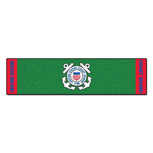 US Coast Guard Golf Putting Green Mat - Military Republic