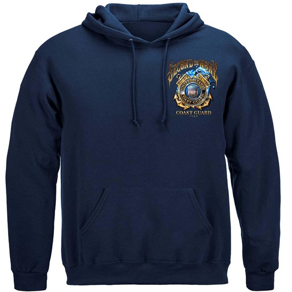 U.S. Coast Guard Second to None Hoodie - Military Republic
