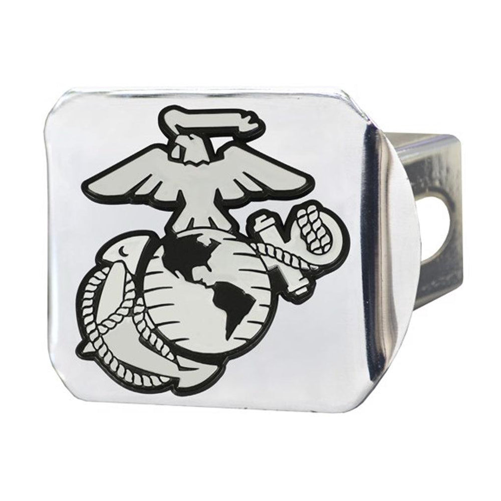 USMC Chrome Hitch Cover - Military Republic