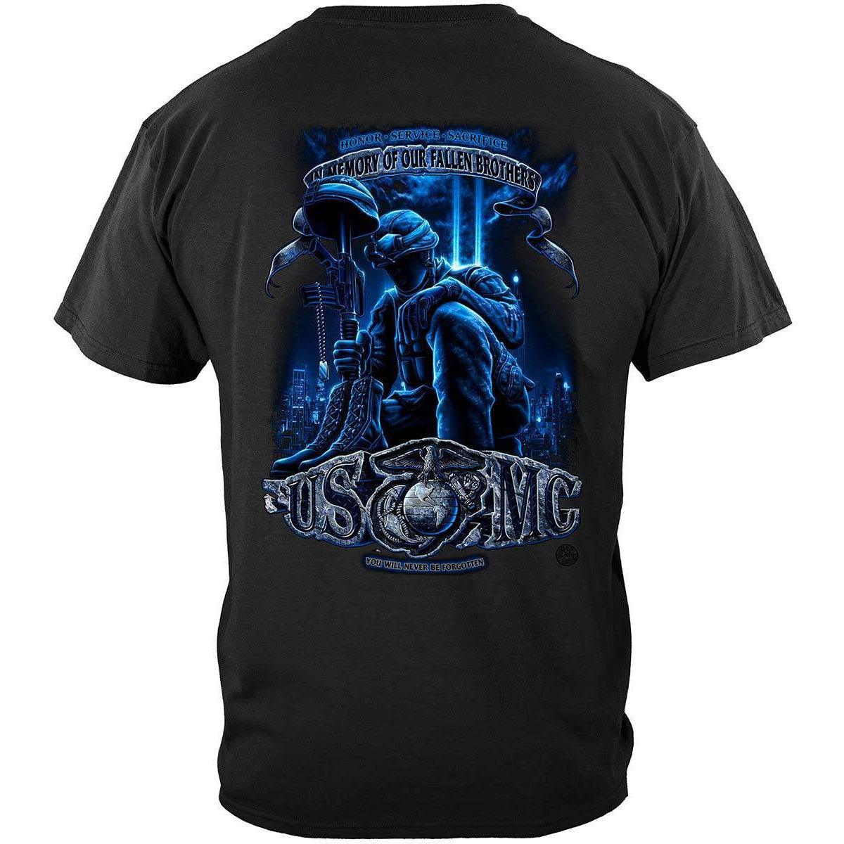 USMC In Memory Of Our Fallen Brothers Long Sleeve - Military Republic