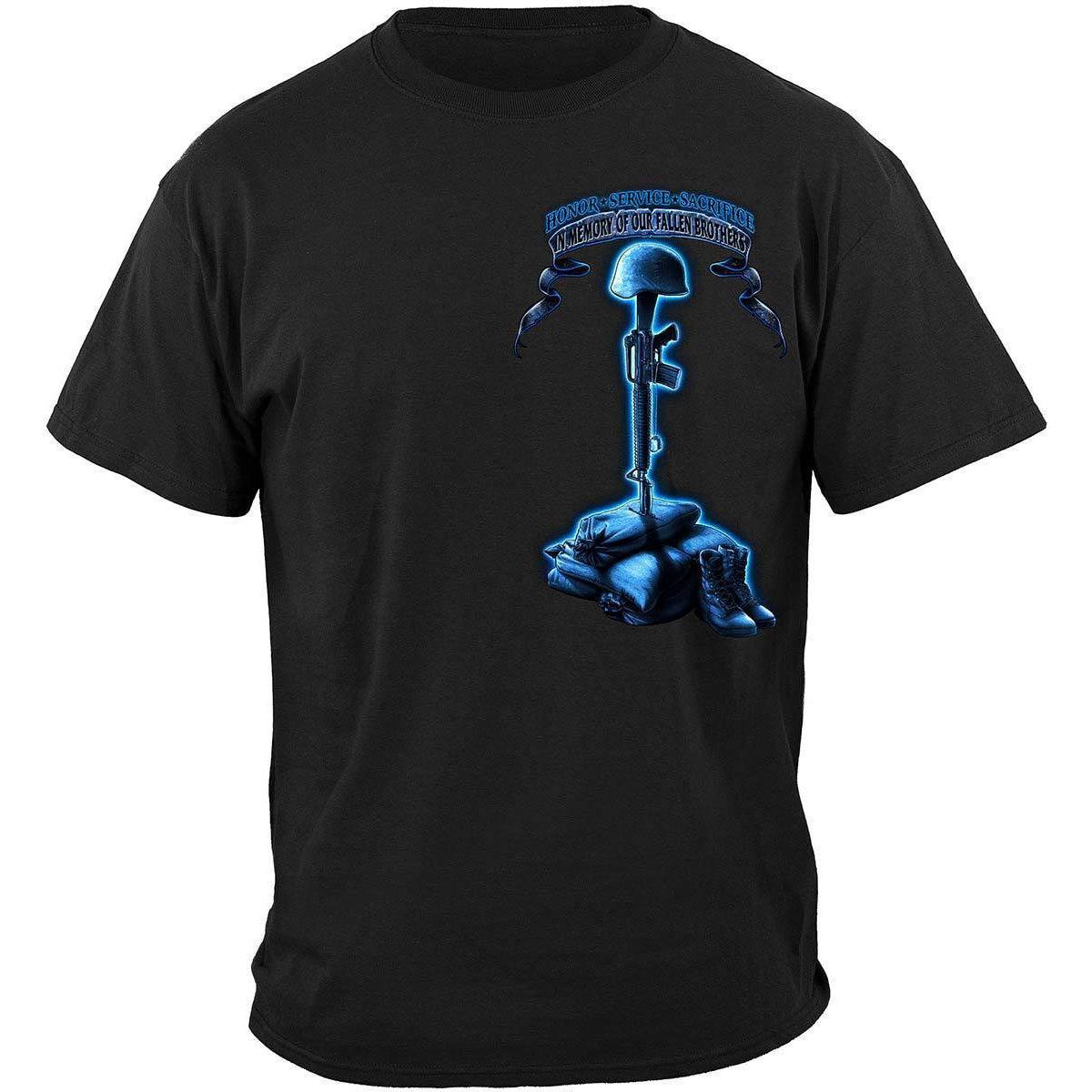 USMC In Memory Of Our Fallen Brothers Hoodie - Military Republic