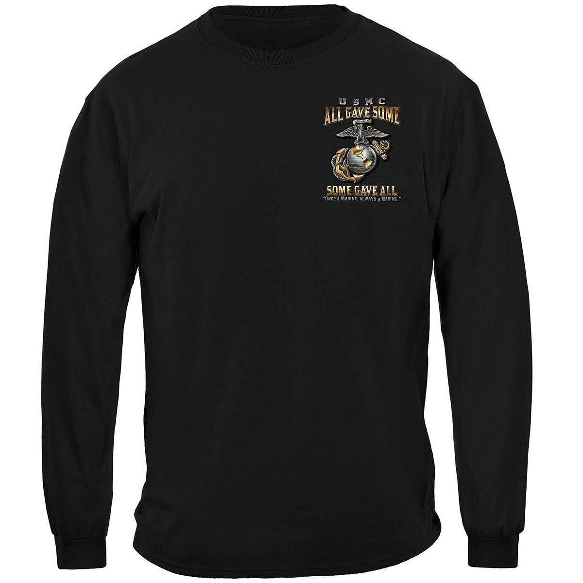 USMC Marine Corps All Gave Some Premium Hoodie - Military Republic