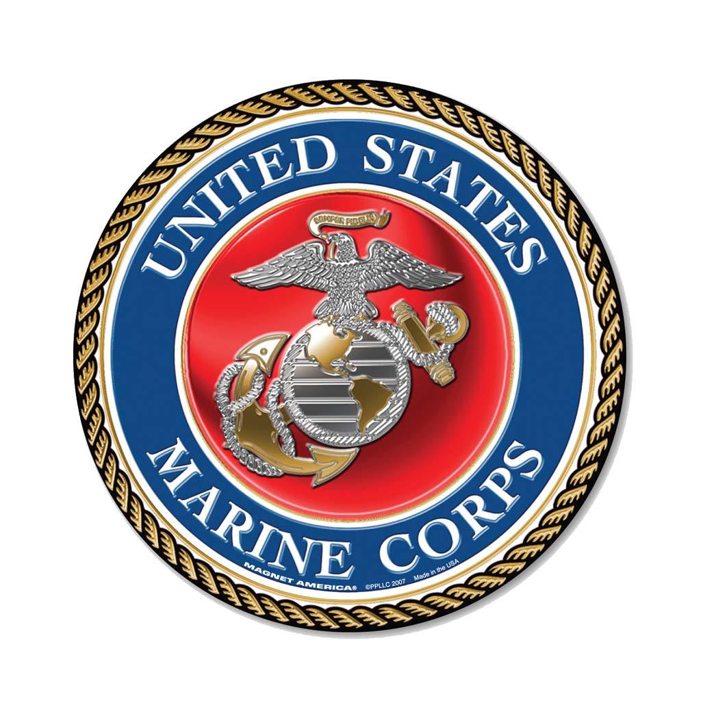 United States Marines USMC Seal Sticker (5") - Military Republic