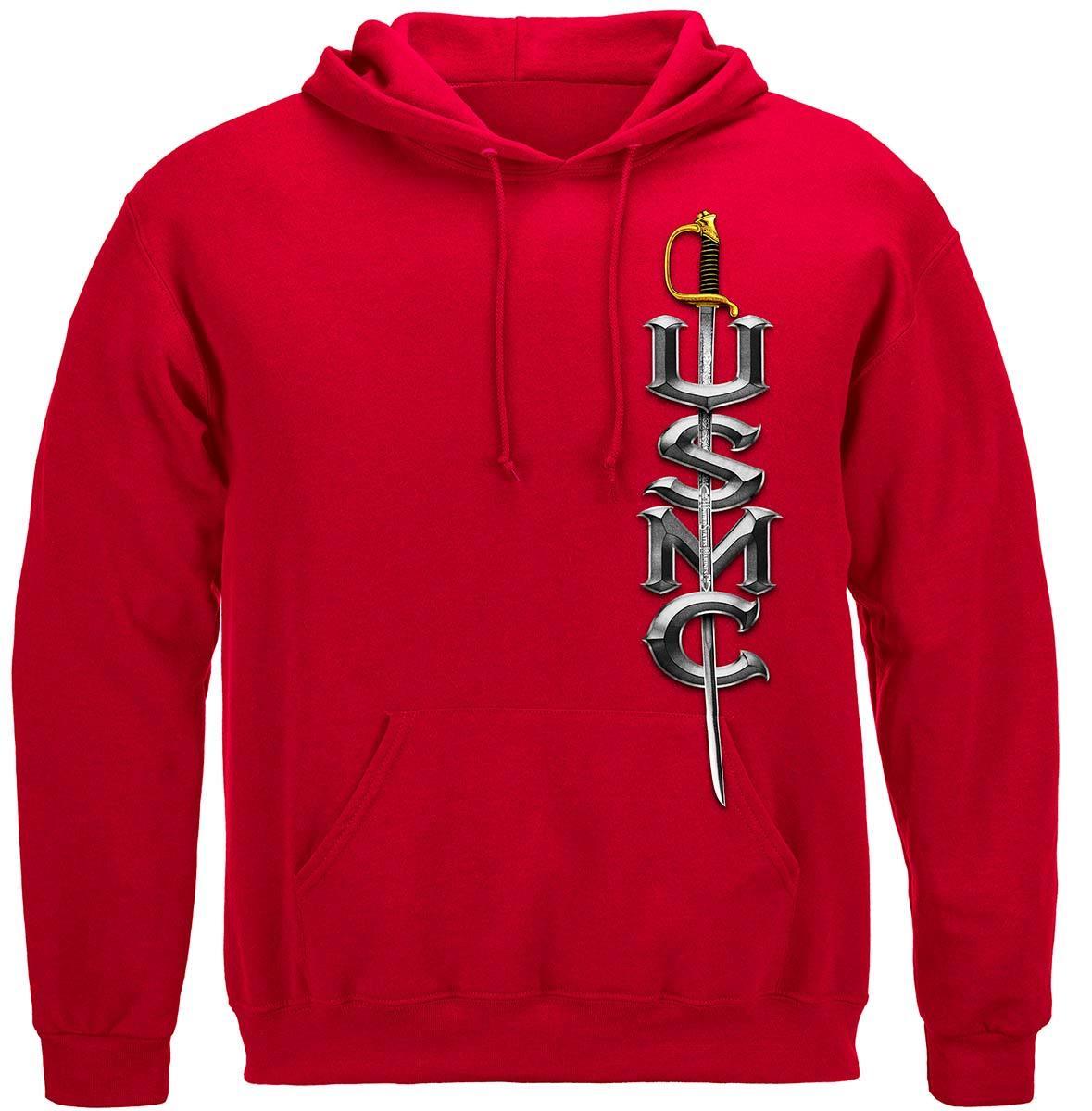 USMC Semper Fidelis Hoodie - Military Republic