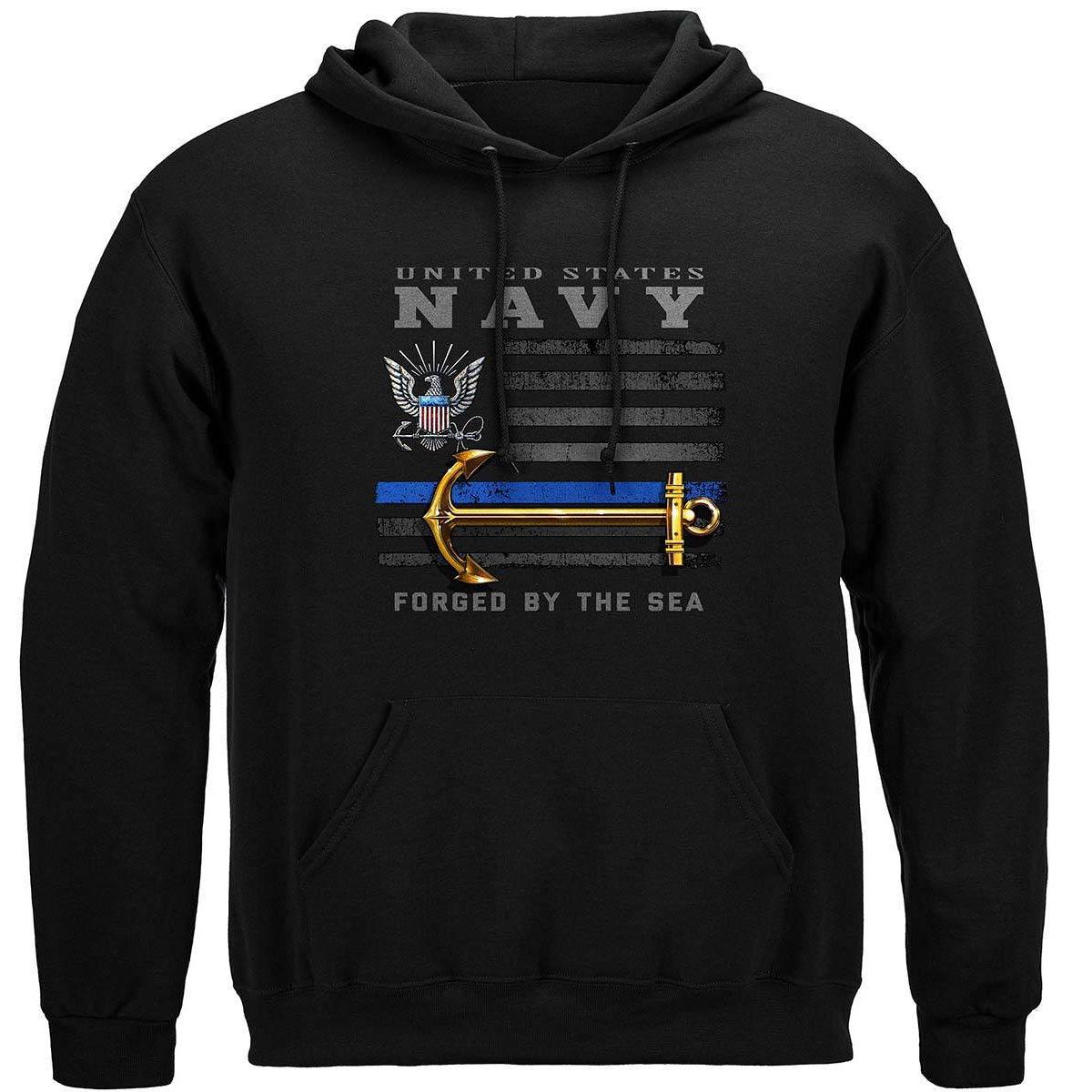 US NAVY Patriotic Flag Premium T-Shirt - Military Republic