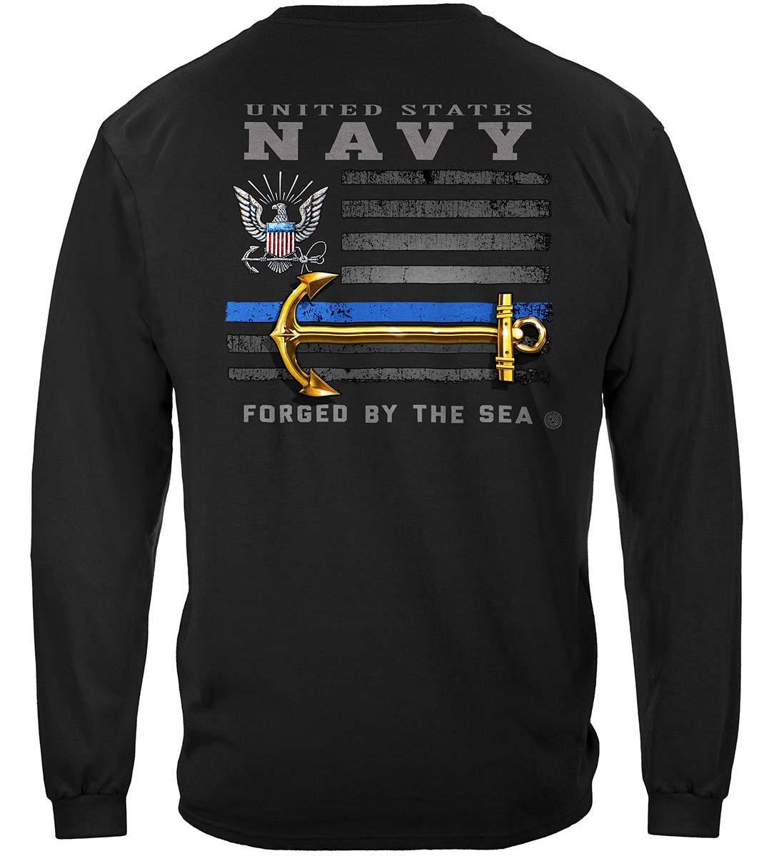 US NAVY Patriotic Flag Premium Hoodie - Military Republic