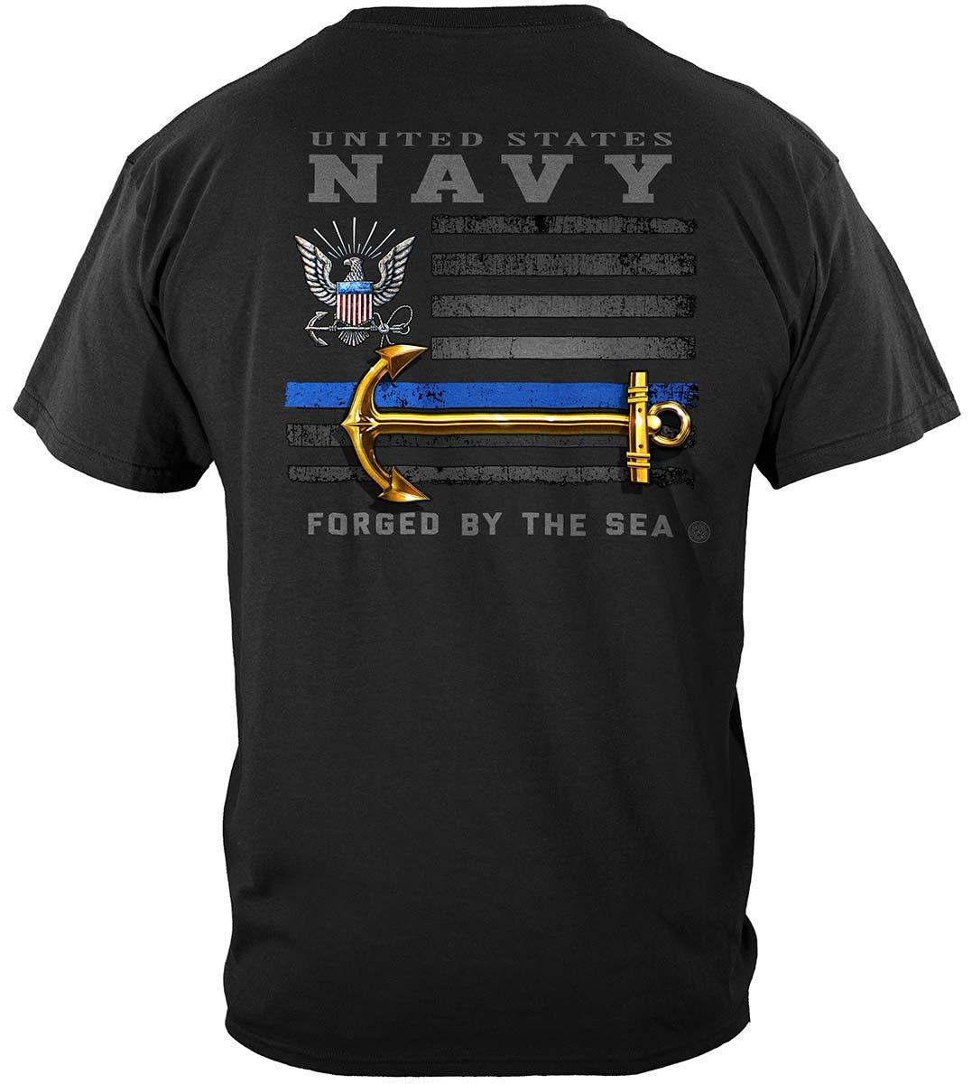 US NAVY Patriotic Flag Premium Hoodie - Military Republic