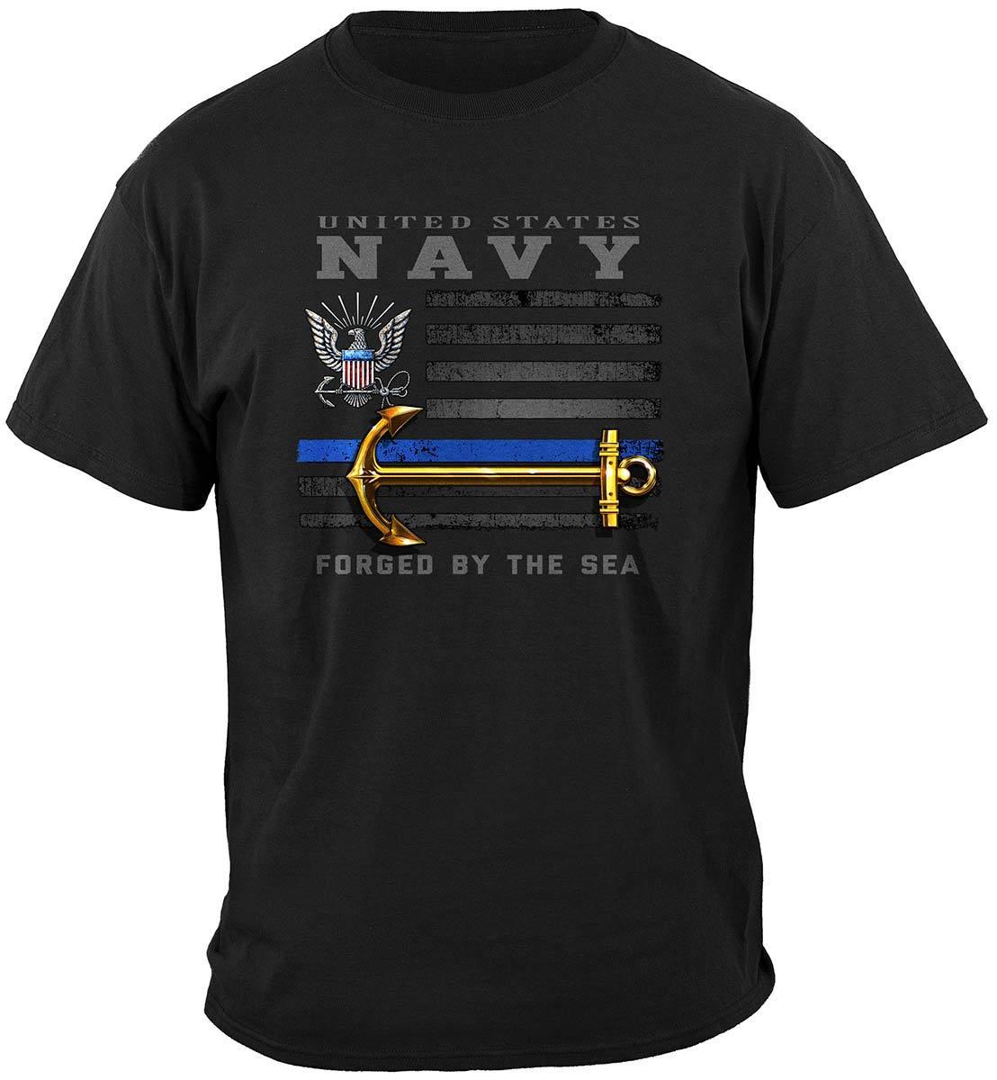 US NAVY Patriotic Flag Premium Hoodie - Military Republic
