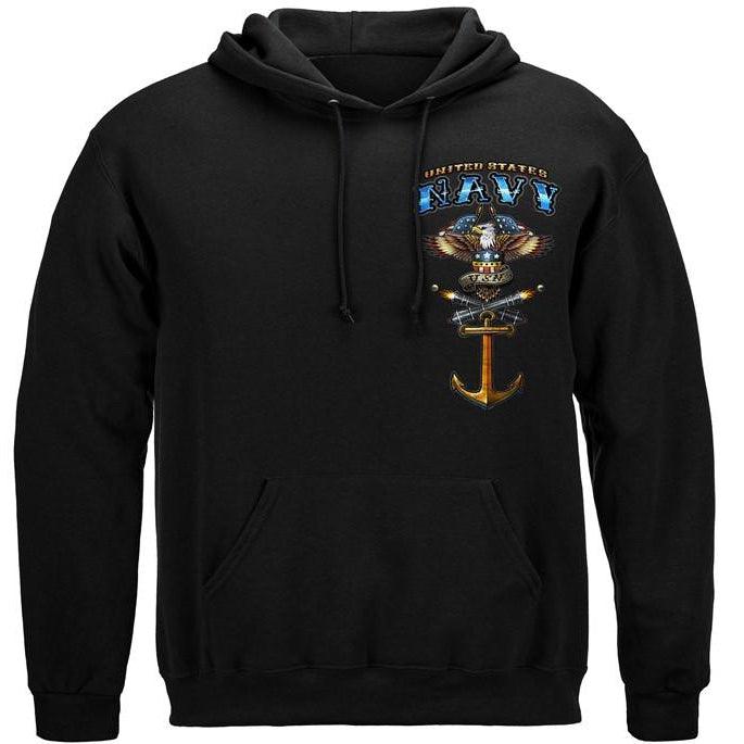 US NAVY Vintage Tattoo United States Navy USN Premium Long Sleeve - Military Republic