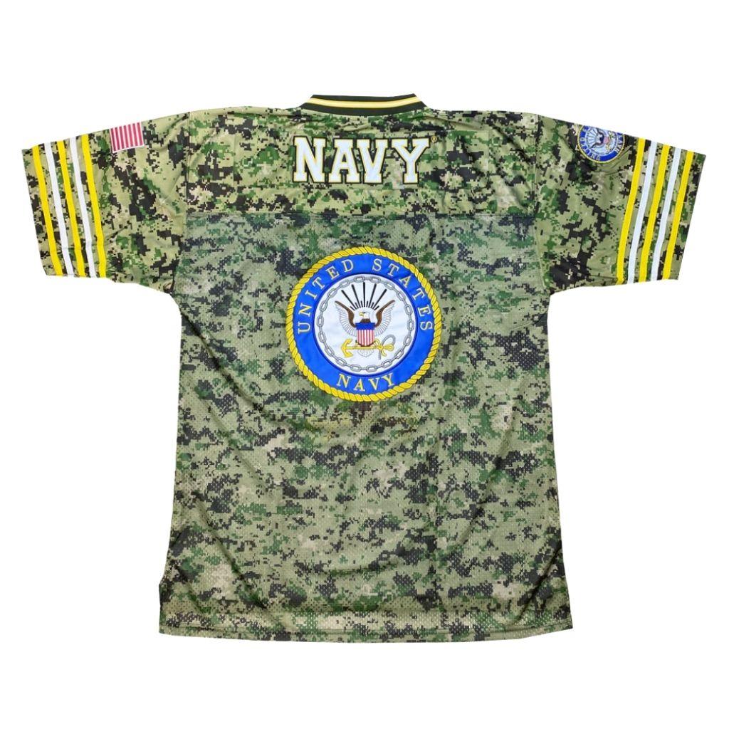 U.S. Navy Camo Football Jersey - Military Republic