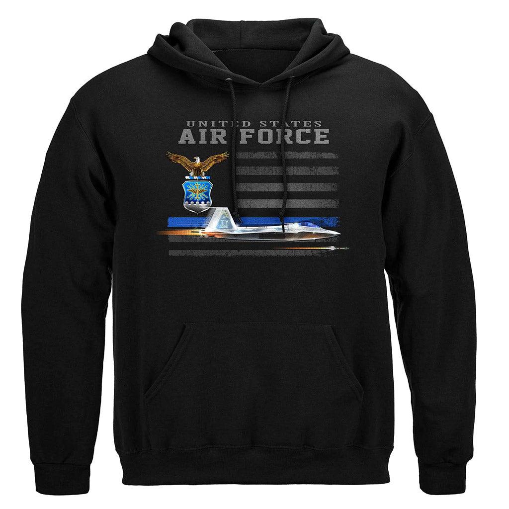 United States Air Force Patriotic Flag Premium Long Sleeve - Military Republic