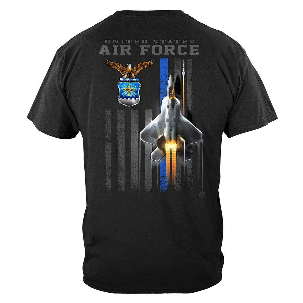 United States Air Force Patriotic Flag Premium Long Sleeve - Military Republic