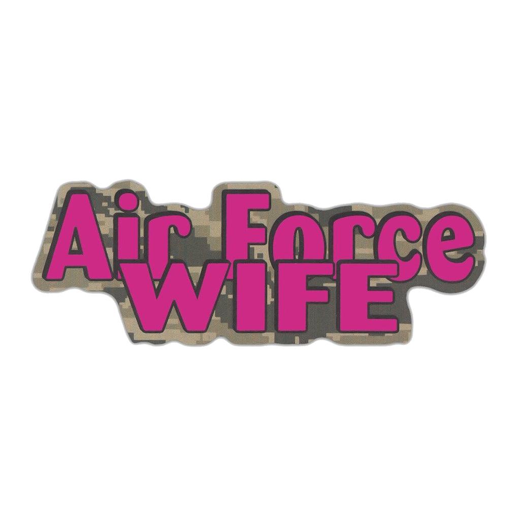 United States Air Force Wife Word Magnet 2.25" x 6.5" - Military Republic