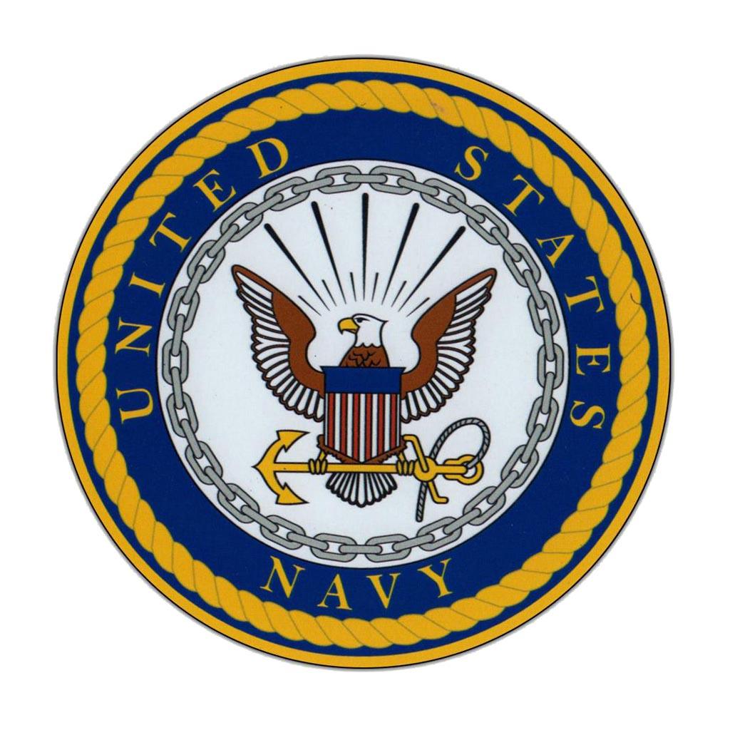 United States Navy Magnet Round 5" - Military Republic