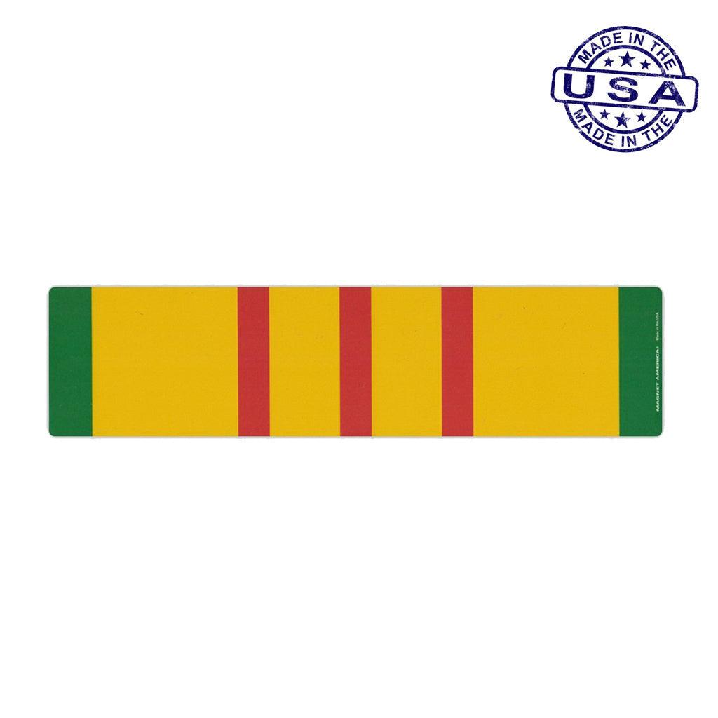 United States Veteran Vietnam War Service Magnet 10" x 2.5" - Military Republic