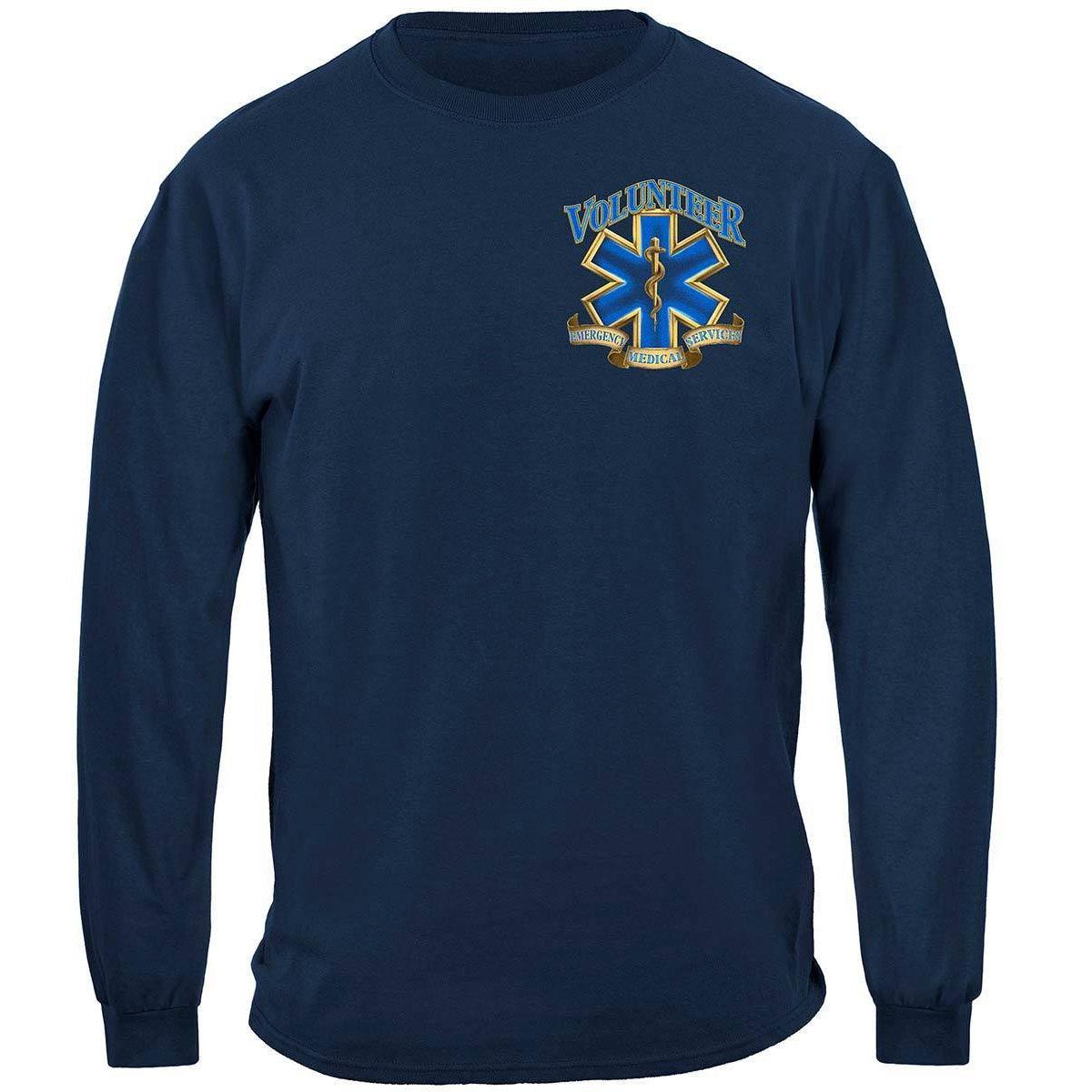 Volunteer EMS Gold Shield Premium Long Sleeve - Military Republic